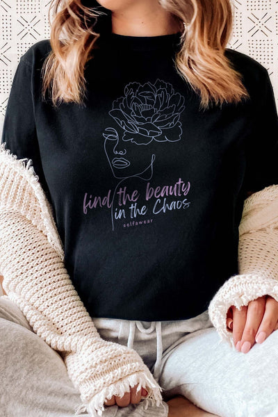 Find the Beauty T-Shirt Black Shirts Selfawear 