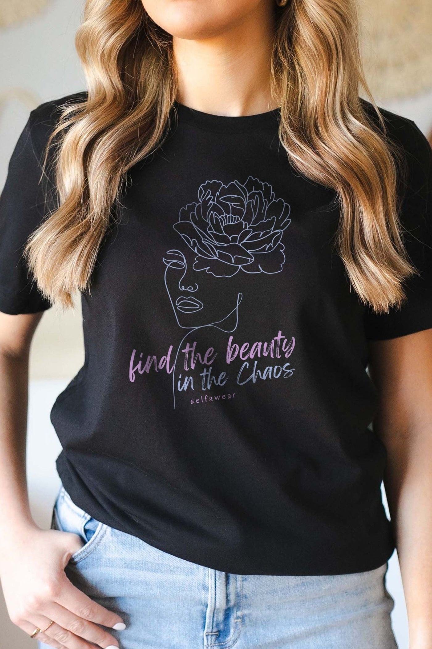 Find the Beauty T-Shirt Black Shirts Selfawear 