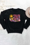 Follow The Sun Sweatshirt Black