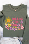 Follow The Sun Sweatshirt Olive