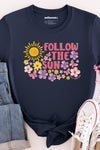 Follow The Sun T-Shirt Navy