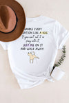 Handle It T-Shirt White