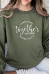 Have It All Together Sweatshirt Olive