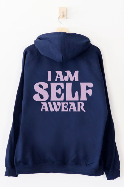 I am Selfawear Hoodie Black Hoodie Selfawear 