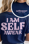 I am Selfawear T-Shirt Navy