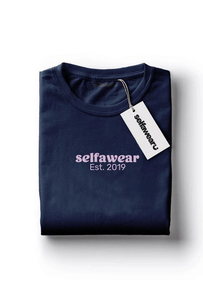 I am Selfawear T-Shirt Navy Shirts Selfawear 