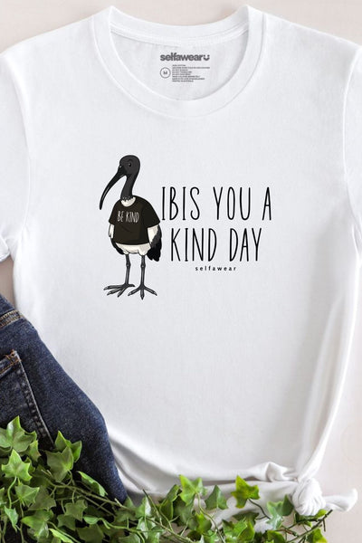 Ibis you a Kind Day T-Shirt White Shirts Selfawear 