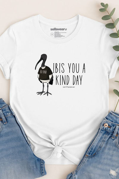 Ibis you a Kind Day T-Shirt White Shirts Selfawear 
