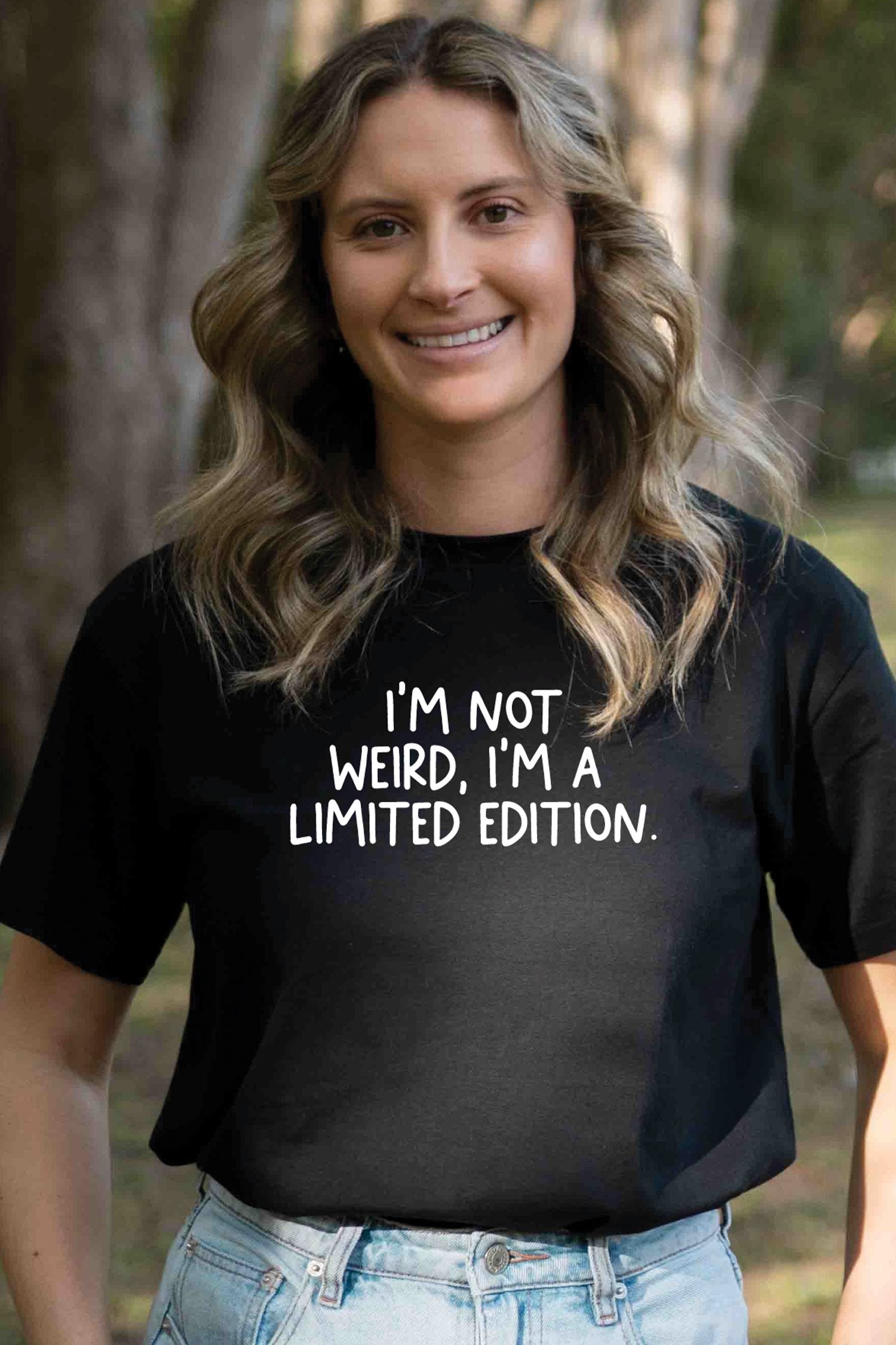 I'm Not Weird T-Shirt Black | Selfawear®