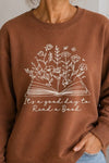 It's a Good Day to Read a Book Sweatshirt Cocoa