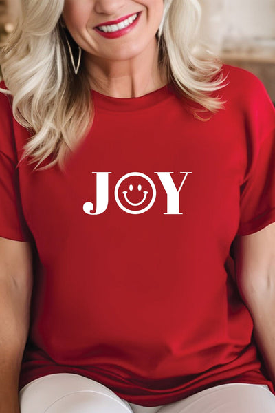 JOY T-Shirt Red Shirts Selfawear 