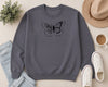 Kind Heart, Bold Wings Sweatshirt Charcoal