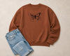 Kind Heart, Bold Wings Sweatshirt Cocoa