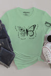 Kind Heart, Bold Wings T-Shirt Matcha