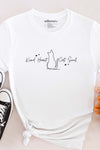 Kind Heart, Cat Soul T-Shirt White