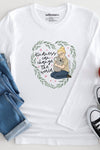 Kindness Can Change the World Long Sleeve T-Shirt White