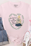 Kindness Can Change the World T-Shirt Pale Pink