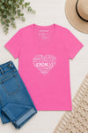 Kindness Heart V-Neck T-Shirt Pink