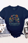 Kindness Matters T-Shirt Navy