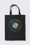 Kindness Right Now Tote Bag Black