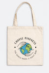 Kindness Right Now Tote Bag Natural