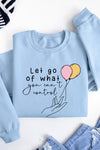 Let Go Sweatshirt Sky Blue