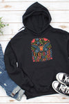 Let Kindness Speak Where They Cannot Hoodie Black