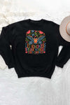 Let Kindness Speak Where They Cannot Sweatshirt Black
