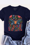 Let Kindness Speak Where They Cannot T-Shirt Navy