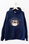 Life is Better with a Cat Hoodie Navy