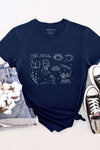 Little Things T-Shirt Navy
