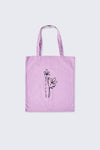 Live In Bloom Tote Bag Lilac
