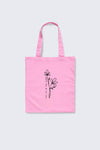 Live In Bloom Tote Bag Pink