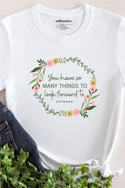 Look Forward T-Shirt White Shirts Selfawear 