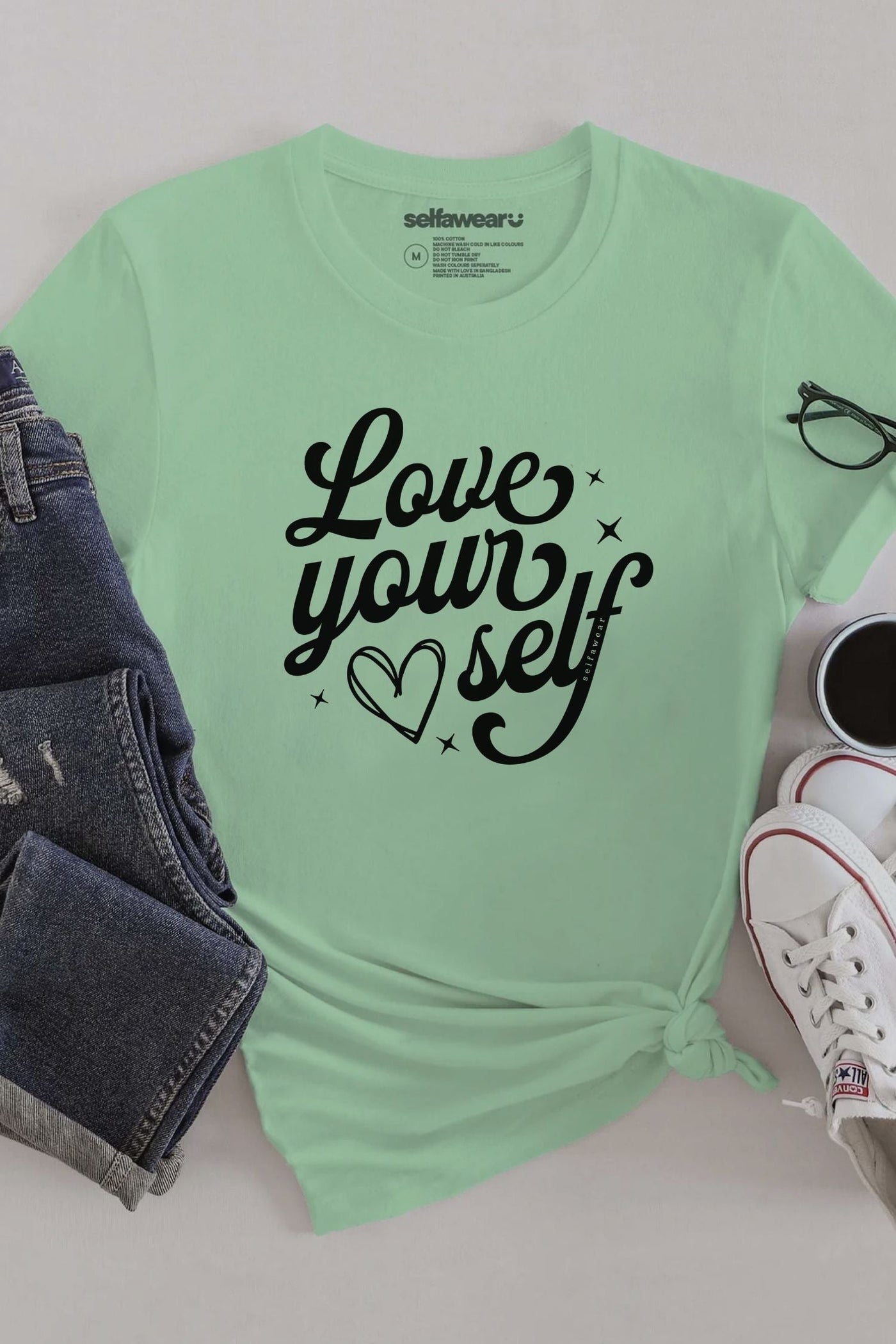 Love T-Shirt Matcha Shirts Selfawear 
