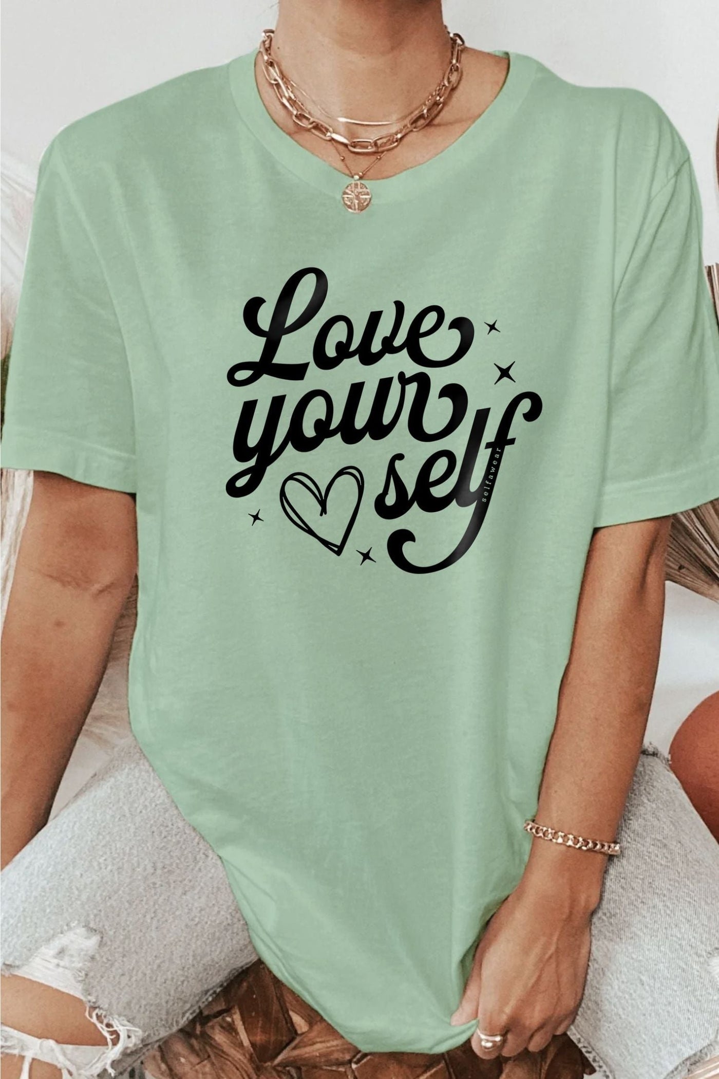 Love T-Shirt Matcha Shirts Selfawear 