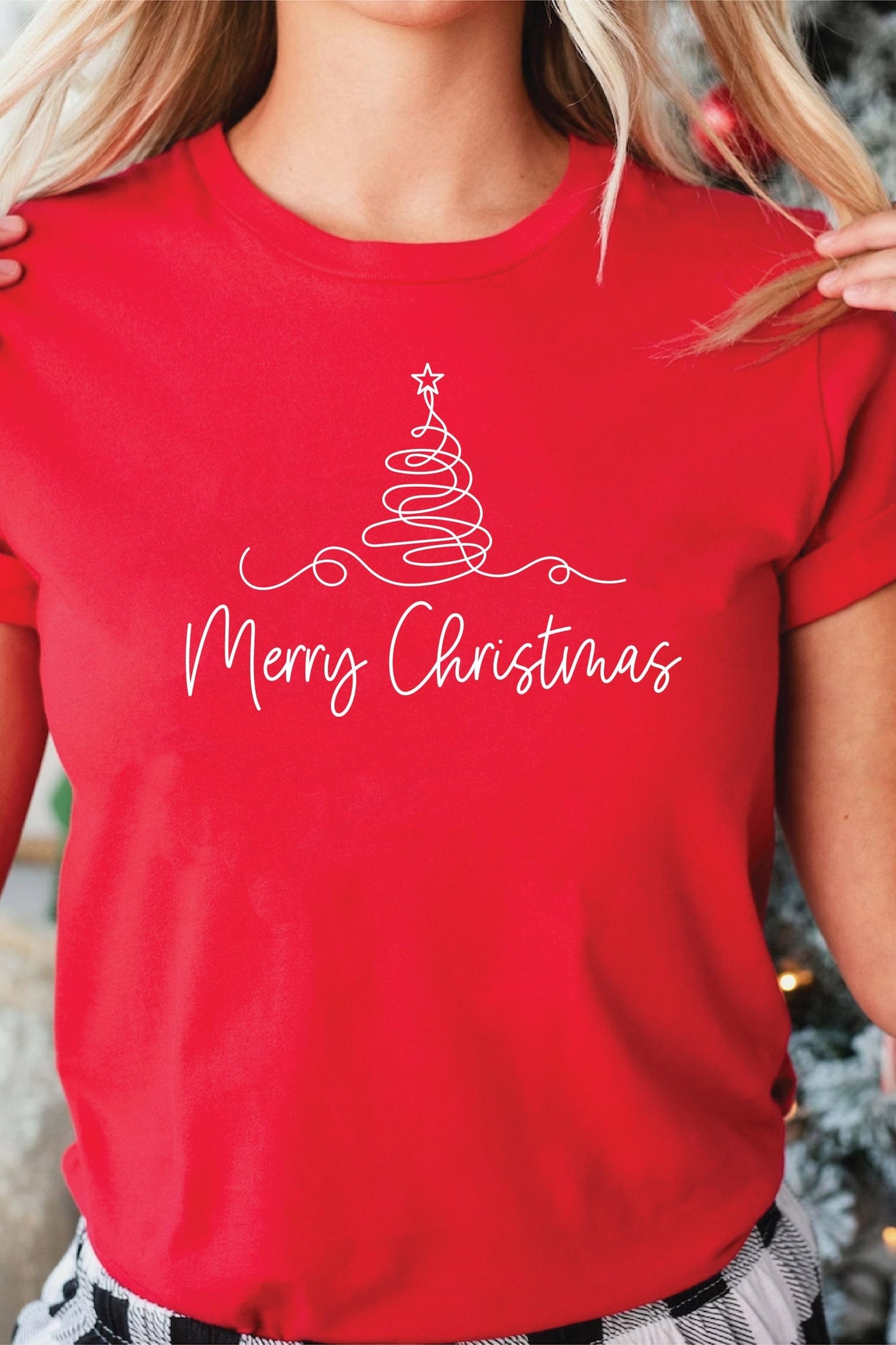 Merry Christmas T-Shirt Red Shirts Selfawear 