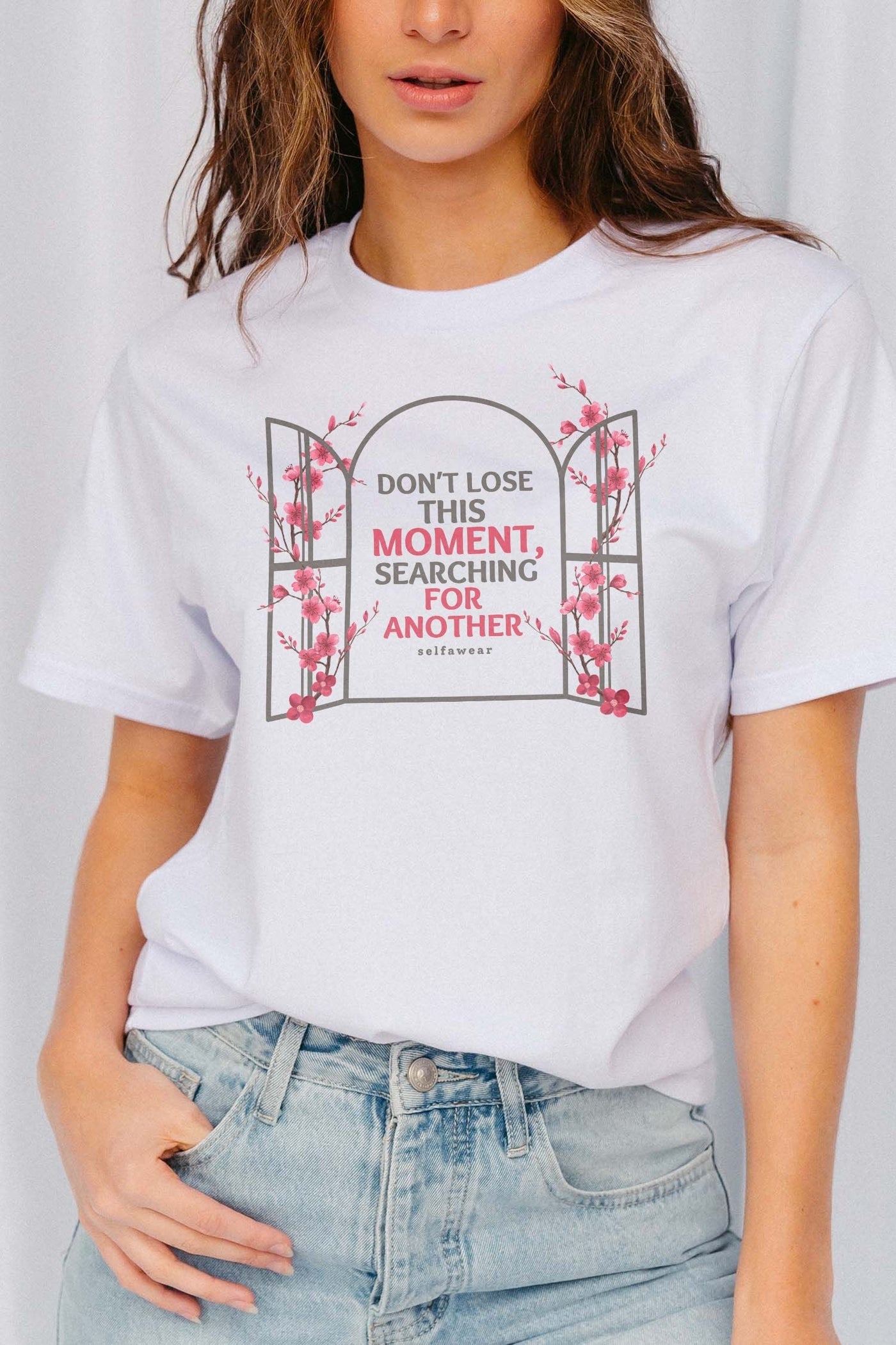 Moment T-Shirt White Shirts Selfawear 