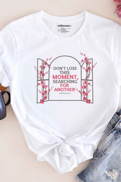 Moment T-Shirt White Shirts Selfawear 