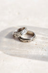 Moon and Stars Spinning Anxiety Ring
