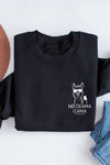 No Drama Llama Sweatshirt Black