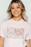 Note to Self T-Shirt Pale Pink