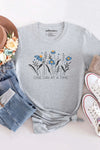 One Day at a Time T-Shirt Grey