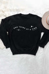 One Thing Sweatshirt Black