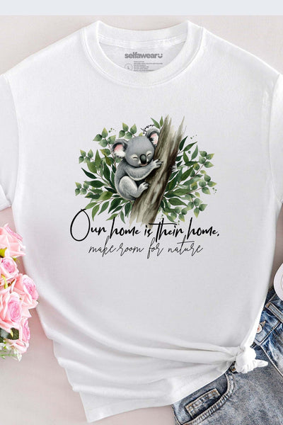 Our Home is Their Home White Shirts Selfawear 