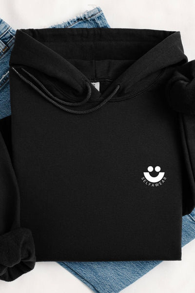 Part of the Process Hoodie Black Hoodie Selfawear 