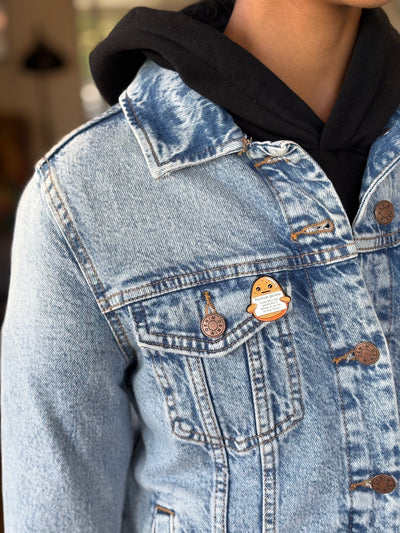 "Positive Potato" - Pin Pins Selfawear 