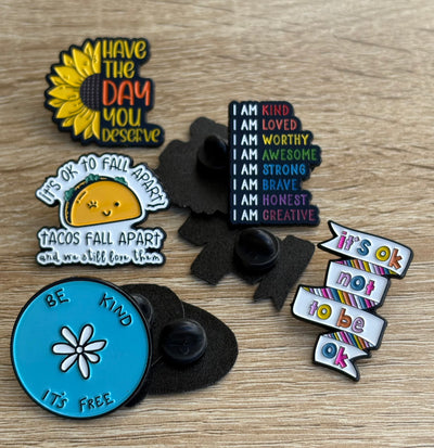 "Positive Potato" - Pin Pins Selfawear 