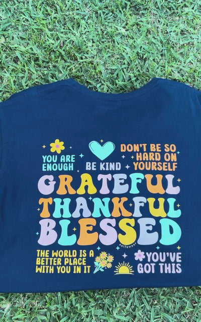 Blessed T-Shirt Navy