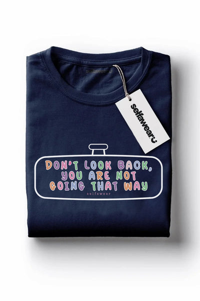 Rear View T-Shirt Navy Shirts Selfawear 